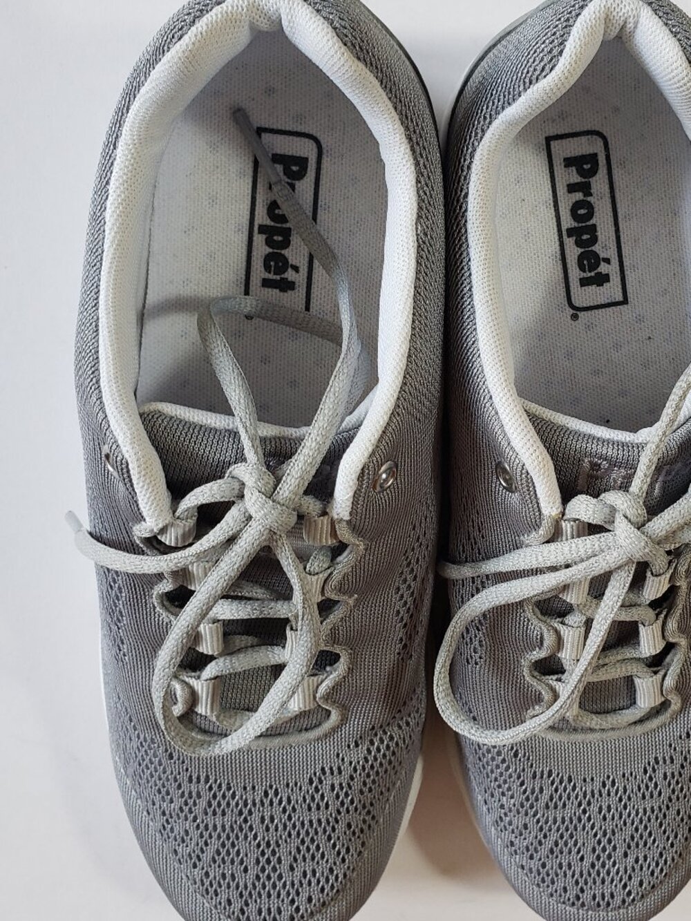 Propet Gray Tennis Shoes  - Sz 8 1/2 W - NWOT